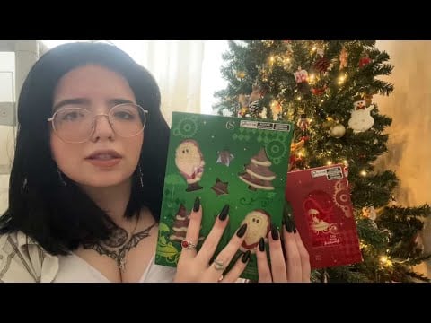 ASMR de Natal antecipado (caseirinho c/ lareira)