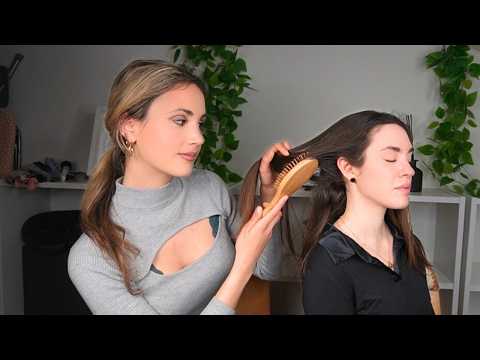 Trattamento ai capelli su persona 💆‍♀️ | ASMR ITA | Real Person Hair Play