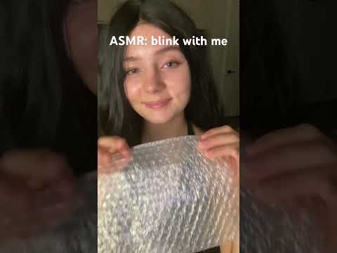 blink with me 🤍#asmr #girlfriendasmr #visualtriggers #cozyasmr #relax