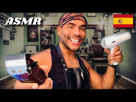 #ASMR CORTE DE PELO RÁPIDO Y AGRESIVO - divertido en español