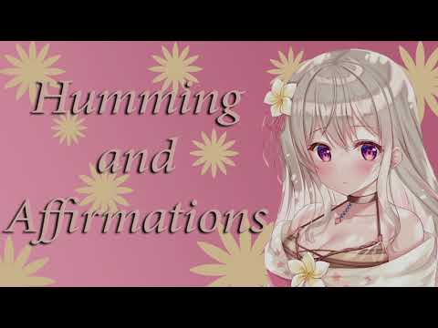 ASMR Humming you to sleep with words of confort F4A