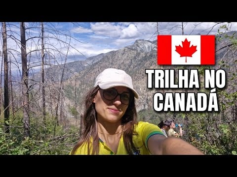 ASMR TRILHA NO CANADÁ🇨🇦