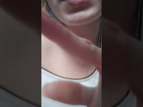 💕 tracing your face #asmr #relax