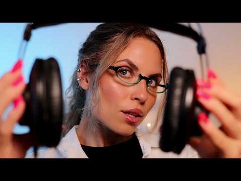 ASMR Most Detailed HEARING TEST | BEEP TEST, Tuning Forks, Snapping, Brushes