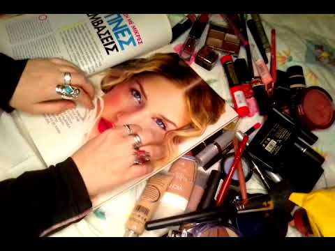 Asmr makeup on a magazine!!! Inspired by @ASMRplanet