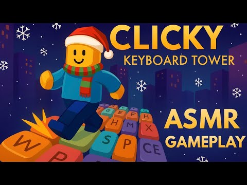 ASMR GAMING: Clicky Keyboard Tower – Les Sons les Plus Satisfaisants