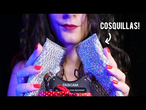 ASMR Español ♥ Para darte COSQUILLAS en tu Espalda [Tingles down your back]