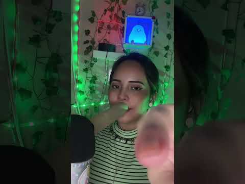 Asmr som de boca no tubinho