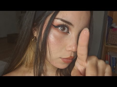 asmr ♡ spit painting trazando nombres 