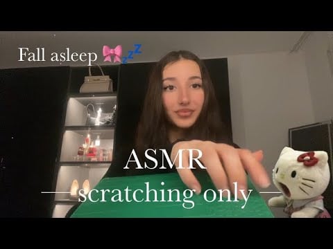 Asmr scratching only 🎀💤  | sleep & relax  