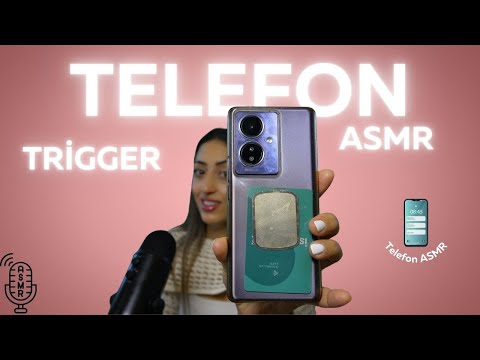 Telefon ASMR | Dokunma ve Tuş Sesleri ile Uyku Garantili! 😴