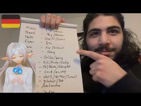 ASMR the Hidden Meanings of Frieren Names (whispered)