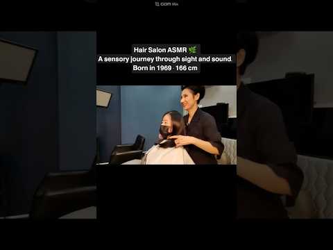 Hair Salon ASMR Visual & Auditory Activation #Magic Straight Breaking Strong Curly Chains for a S