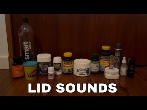 ASMR | Fast and Aggressive Lid Sounds | Part 5 | No Talking