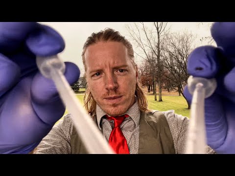 ASMR | Cranial Nerve Exam in the Rain