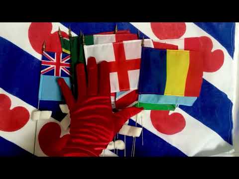 SATIN GLOVES / OPERA ❤️   CONQUER THE WORLD 🇬🇫 🇨🇦  WITH GLOVES 💋 [[ASMR]]