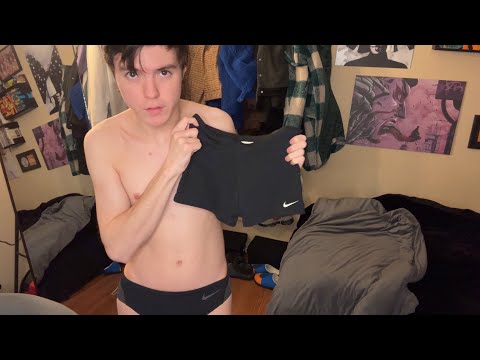 ASMR - Nike Hydrastrong Briefs & Trunks Try On/Review