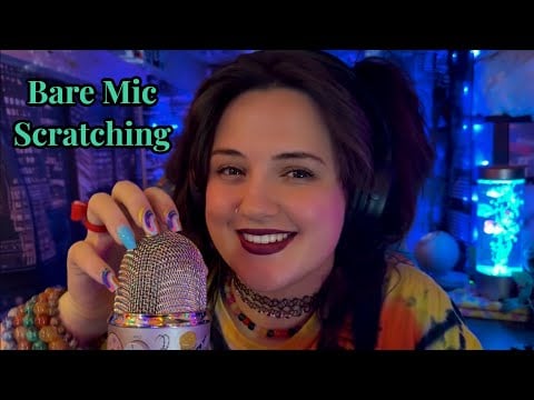 🎙️ ASMR Bare Mic Scratching & Personal Attention | Honey Spoon Sounds 🍯