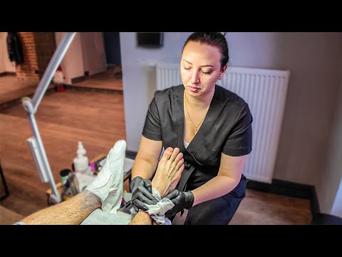 Cozy Pedicure and Foot Massage [ASMR] – Krakow 🇵🇱