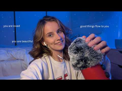 ASMR Positive Affirmations & Close Breathy Whispers & Personal Attention 💤🤍