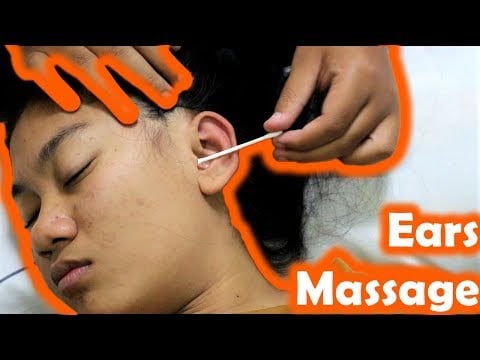 ASMR Relaxing Ear and Face Massage