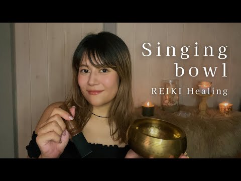 シンギングボウルのヒーリング｜眠れるレイキ｜Can This Sound Bowl Calm You Instantly?