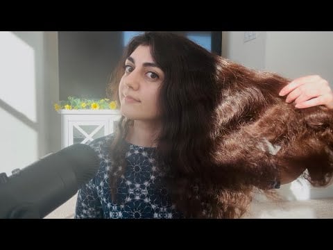 [ASMR] get effortlessly beautiful HEATLESS waves with braids!