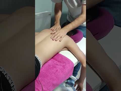 LEGENDARY MASSAGE THAT RELAXES BACK MUSCLES #satisfying #relaxing #asmr #shorts #massage