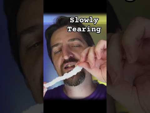 Slow Paper Tearing ASMR
