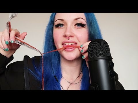 ASMR Fruit Winders (Chewy Eating Sounds)
