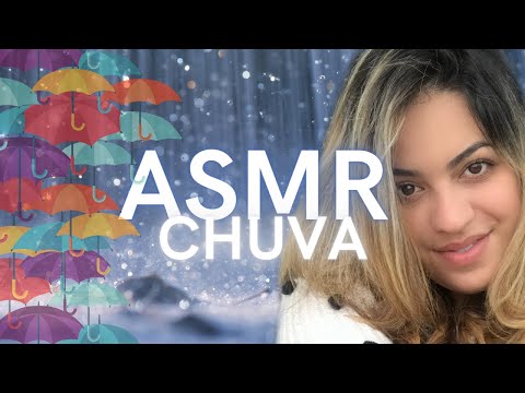 ASMR NOITE DE CHUVA RELAXANTE