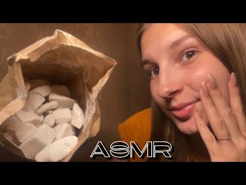 ASMR итинг мела 🍴eating chalk 💋