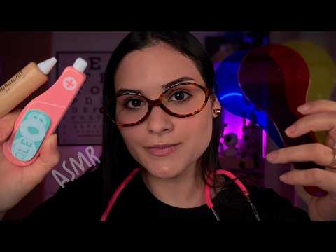 ASMR EXAME dos Nervos Cranianos 🧠 Atenção Completa e Realista