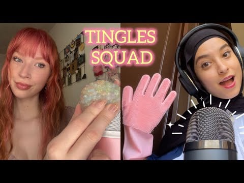 ASMR Triggers DIRECTLY On The Mic For Deep Sleep w/ @Becksasmr |Tingles Squad😋