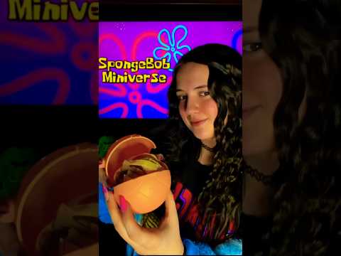 SpongeBob Miniverse ASMR unboxing 🧽🍍 Do you have any of these yet? #spongebob #miniverse #mini