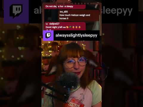 not like that #alwaysslightlysleepyy #asmr #Twitch