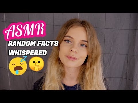 ASMR (Tingly!) Random Facts Whispered Ear-to-Ear 💤