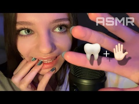 ASMR ☆ Teeth Tapping & Hand Sounds Challenge - Day 4