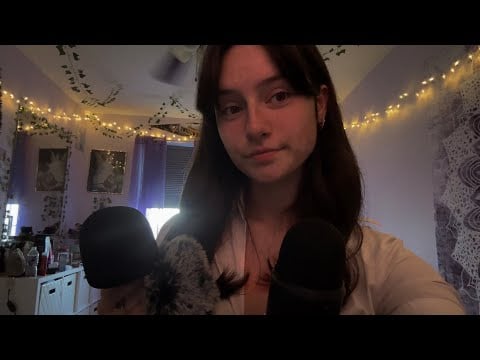 ASMR Mic Scratching W & W/O Mic Cover🎙️