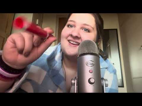 ASMR | Daily Positive Affirmations (Up close Whispering, Tapping)