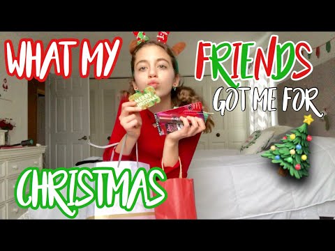 What my friends got me for Christmas!!!! ❤️🎄VLOGSMAS 22