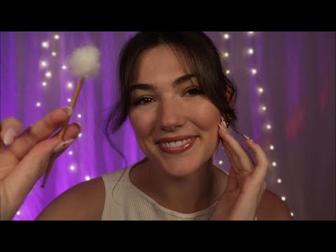 ASMR Extremely Detailed Face Cleaning 💧 with Face Assessment, Extractions, and Layered Sounds