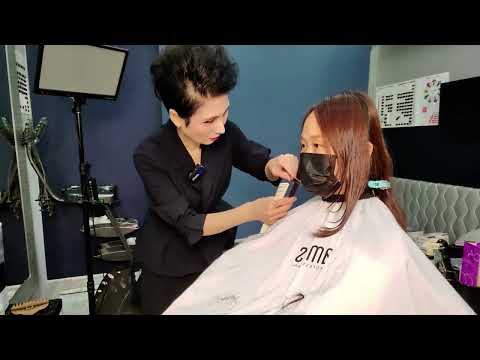 Korean ASMR Hair Salon: Fast-Paced Styling for Instant Energy and Relaxation ✂️💥