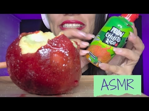 ASMR DELICIOSO JUGOSO Y PICANTE!!! #asmr #mouthsounds #asmrsounds #whispering 