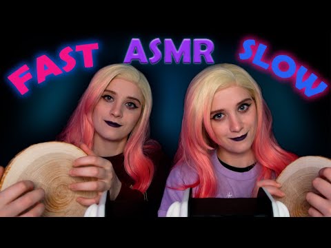 ♠• АСМР БЫСТРЫЙ И МЕДЛЕННЫЙ ТАППИНГ 💤 | ASMR FAST AND SLOW TAPPING 😴| МУРАШКИ ДЛЯ ТВОИХ УШЕК 👂🏻 •♠