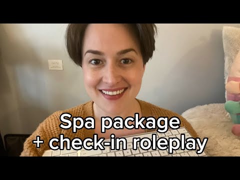 Spa package description + check in roleplay (subscriber request)