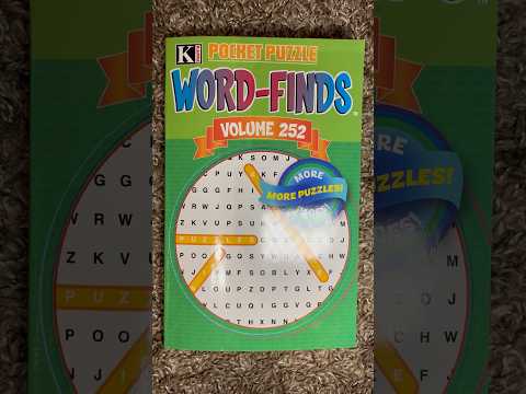 ASMR Tapping On Word-Finds | (No Talking) #ASMR #Shorts