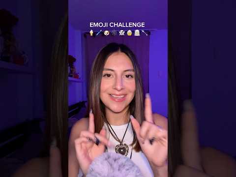 EMOJI CHALLENGE 🕸️ #asmrroleplay #emojichallenge #asmrcommunity #asmrvideo