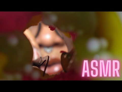 POV - ASMR CLEANING YOUR EAR ROT + TINGLY MOUTH SOUNDS + GUM CHEWING #asmrsounds