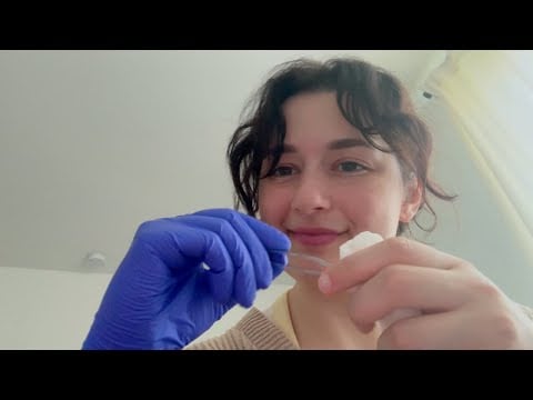 ASMR| Big Sister Does Your Eyebrows-Tweezing,Brushing, Filling (Personal Attention)